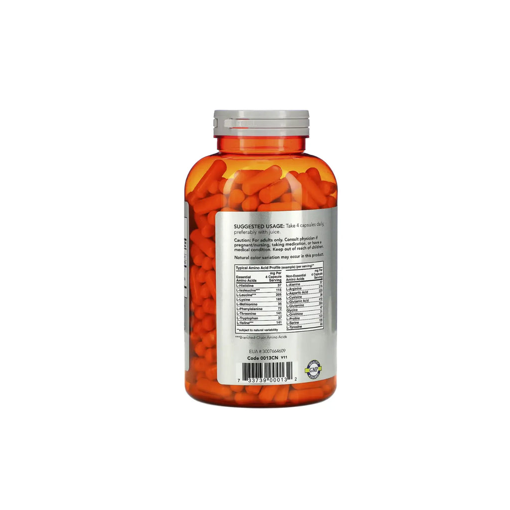 NOW FOODS AMINO COMPLETE AMINO ACIDO 360 VEGCAPS SFN