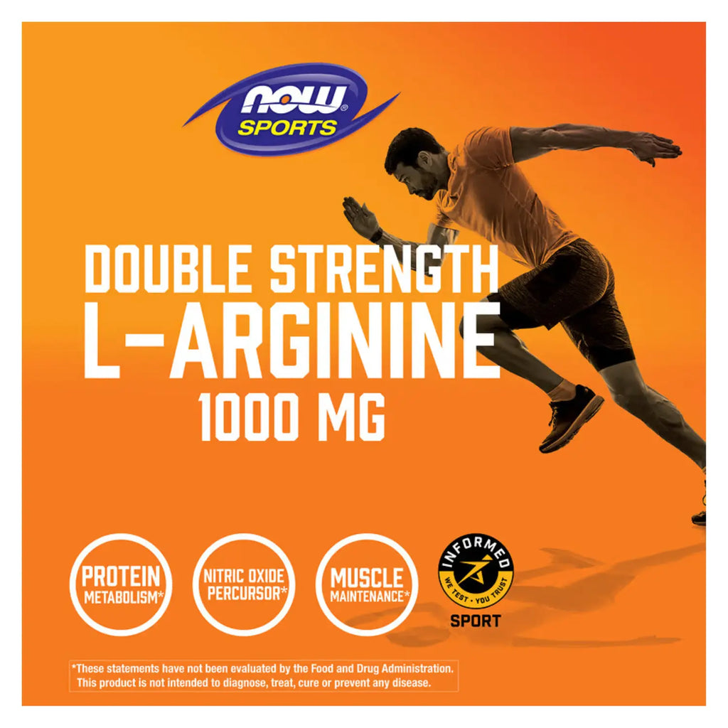 NOW FOODS ARGININE 1000mg 60 TABS