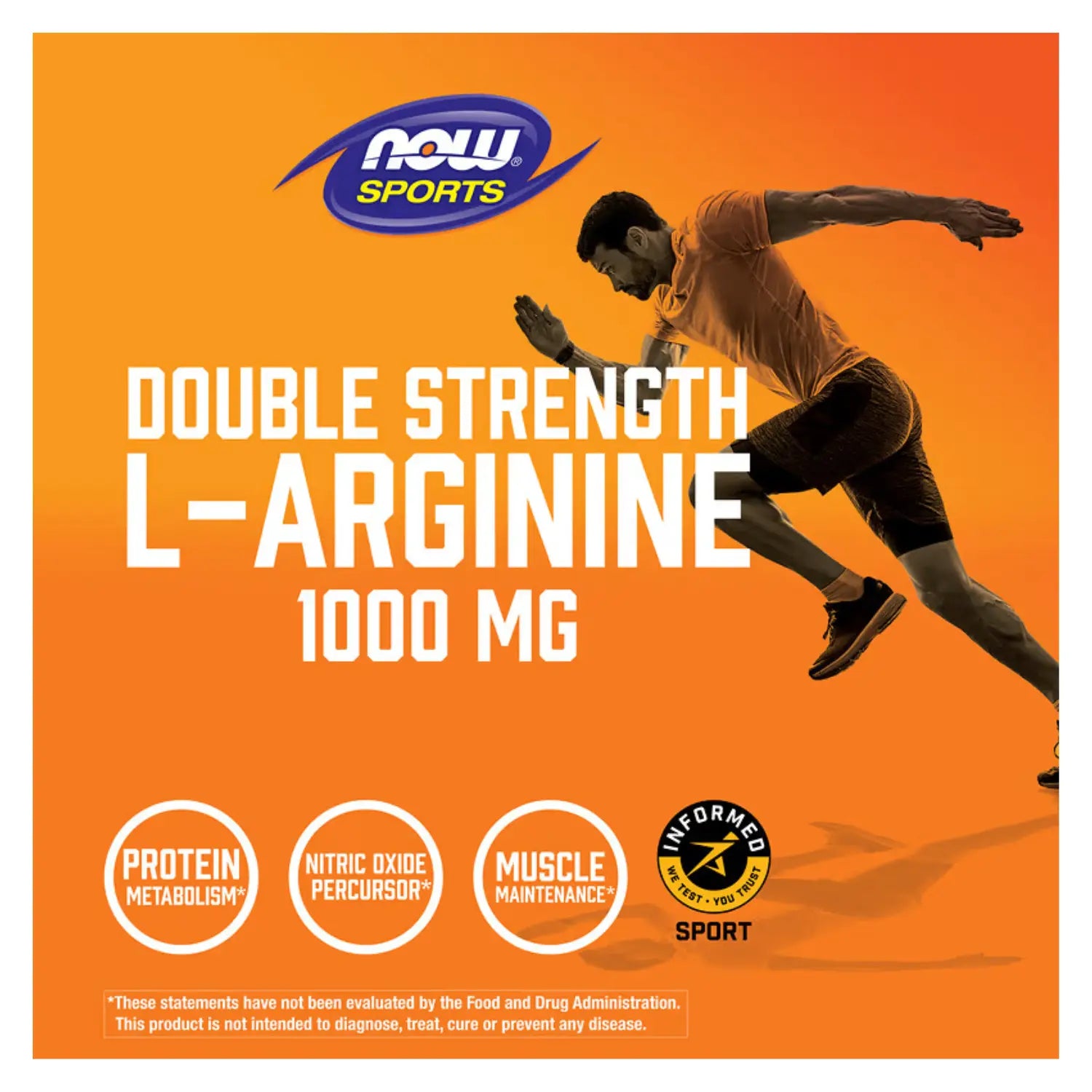 NOW FOODS ARGININE 1000mg 60 TABS