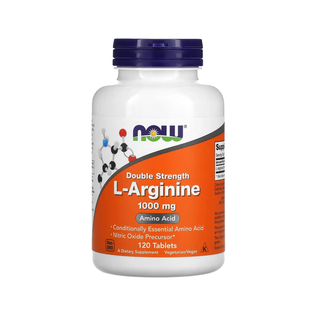 NOW FOODS L-ARGININA 1000 MG 120 TABS SFN