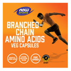 NOW Foods, Deportes, Aminoácidos de cadena ramificada, 240 cápsulas