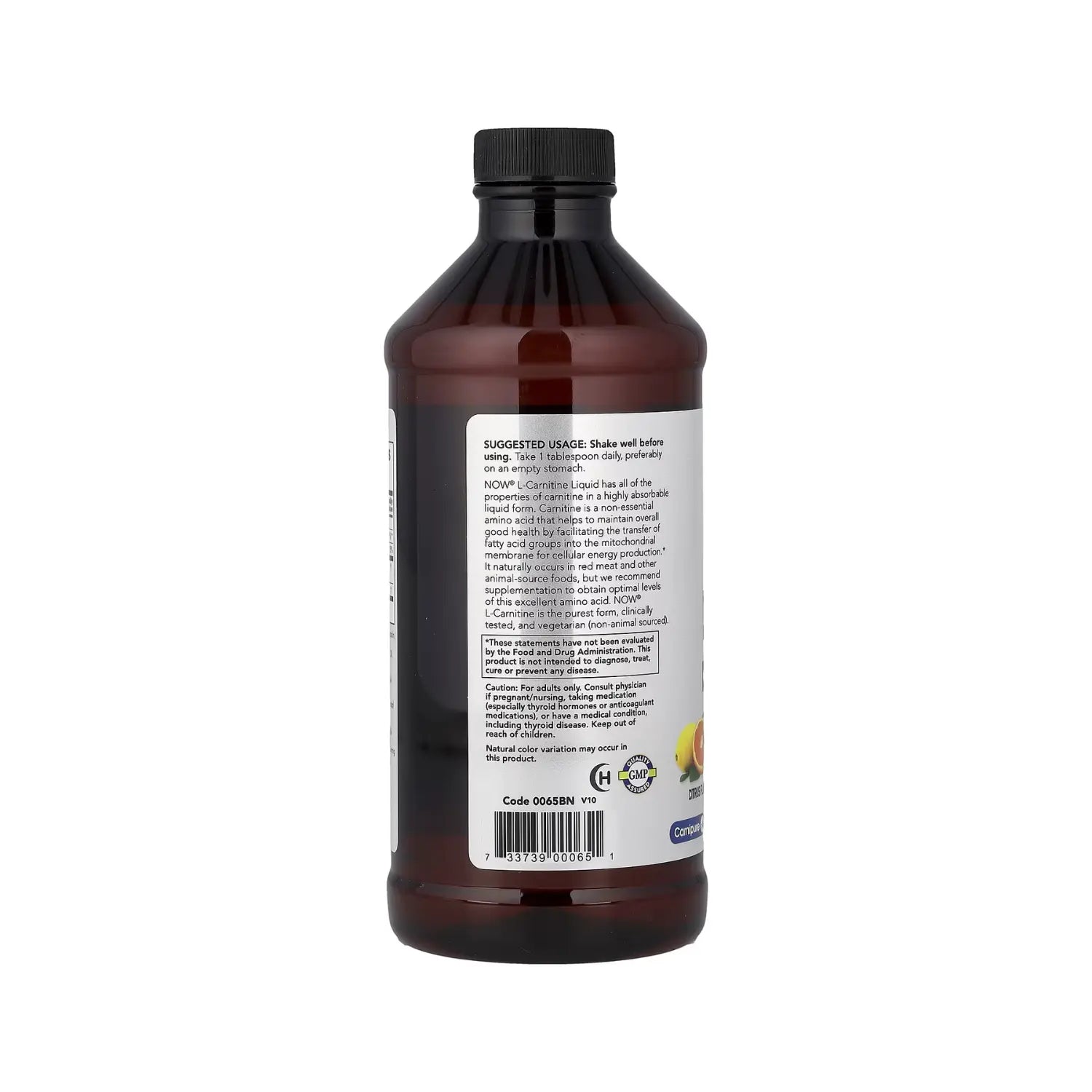 NOW FOODS L CARNITINA LIQUIDA 1000 MG 473ML SFN