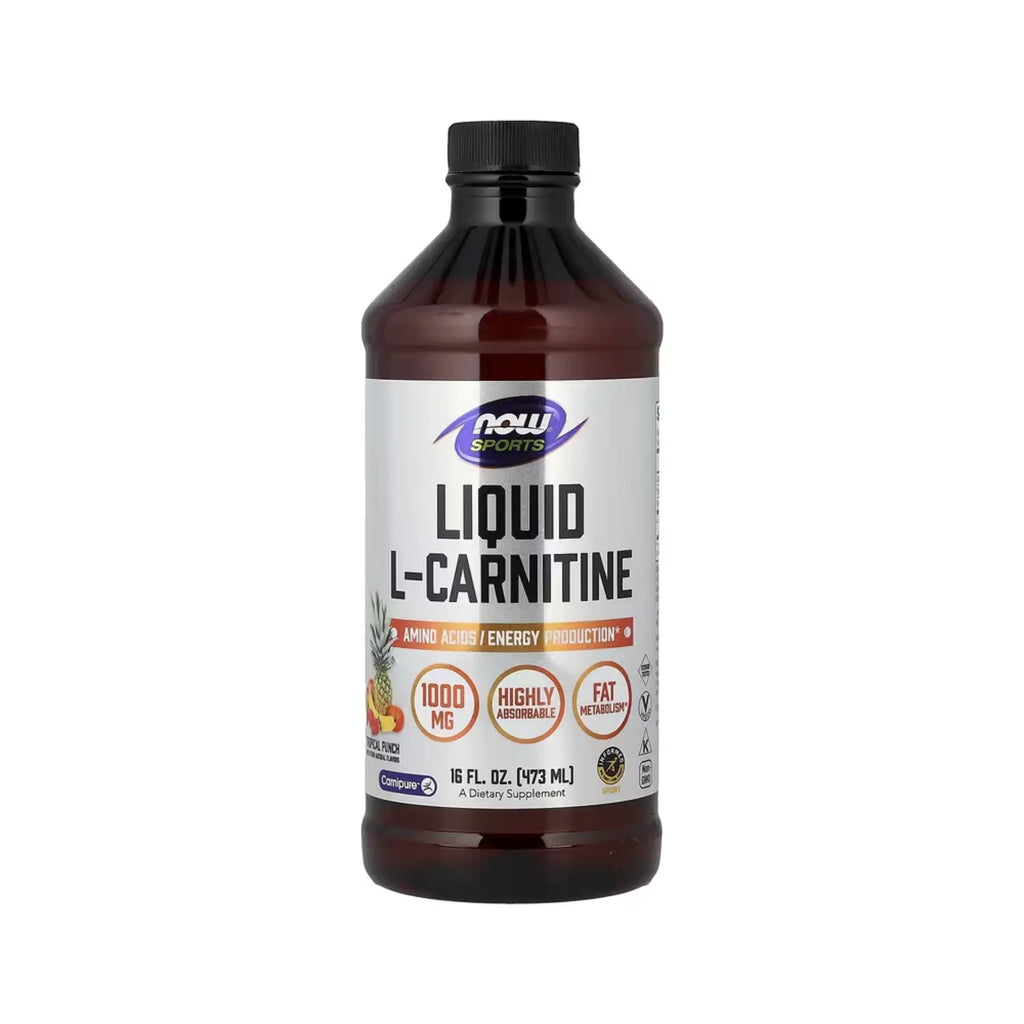 NOW FOODS CARNITINE LIQUID TROPICAL PUNCH 16 OZ