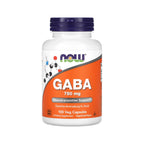 NOW FOODS GABA ACIDO GAMMA AMINOBUTIRICO 100CAPS 750MG SFN