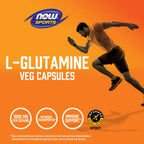 NOW FOODS L-GLUTAMINA DOBLE FUERZA 1,000 MG 120 CAPS SFN