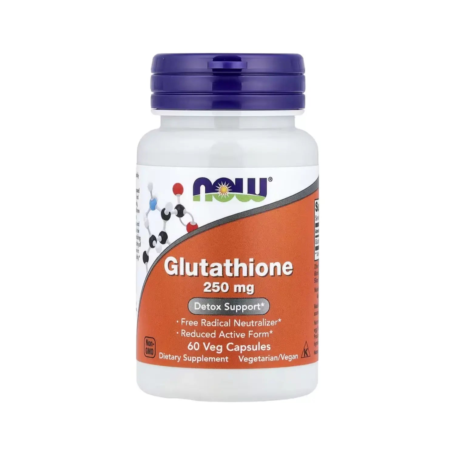 NOW FOODS GLUTATIÓN 250 MG 60 VEGCAPS SFN