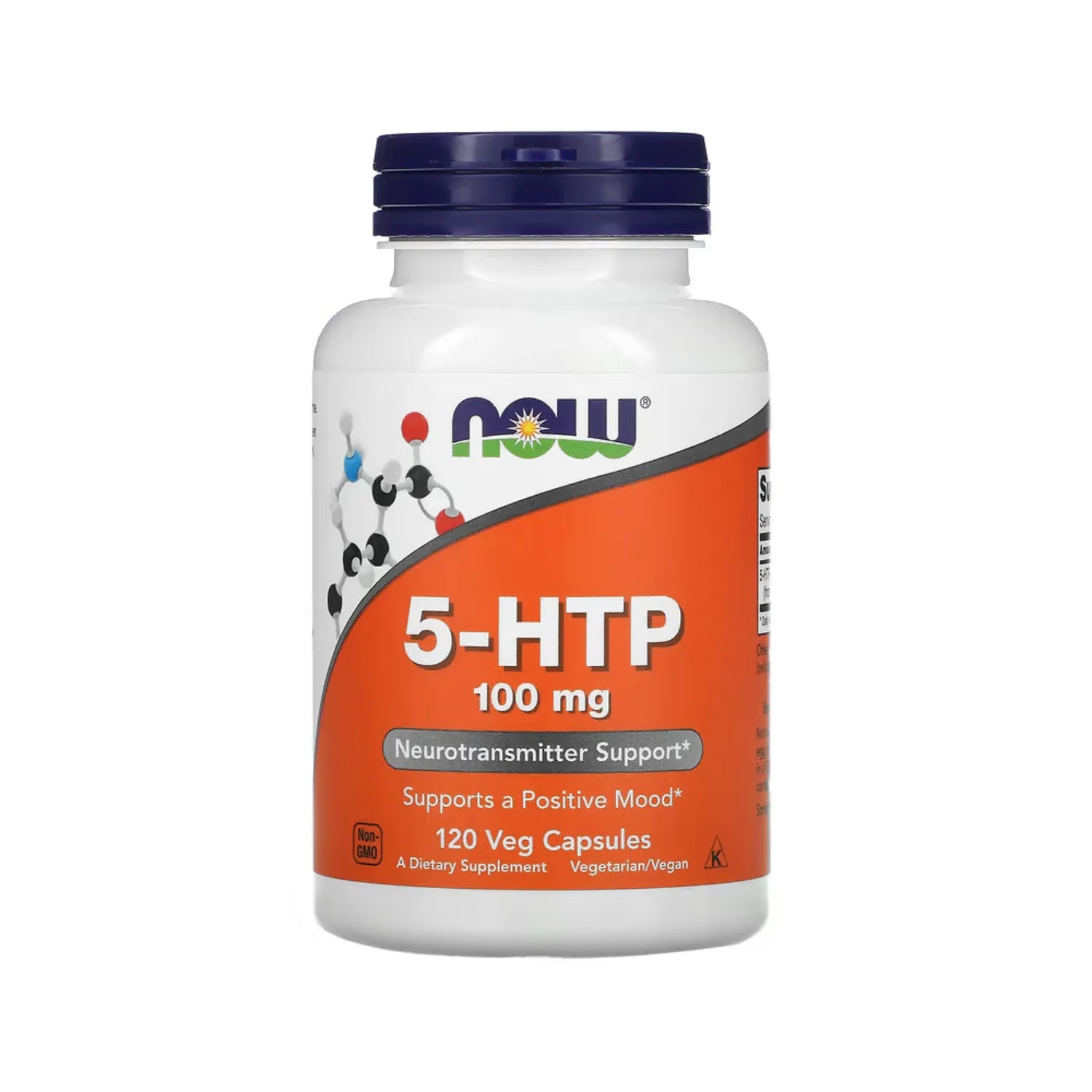 NOW FOODS 5-HTP 100 MG 120 VCAPS SFN