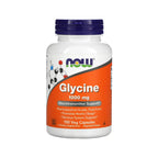 NOW FOODS GLYCINE GLICINA 1000MG 100VEGCAPS AMONIACIDOS SFN