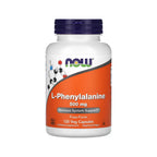 NOW FOODS L-FENILALANINA 500MG 120VEGCAPS AMINOACIDOS SFN (copia)