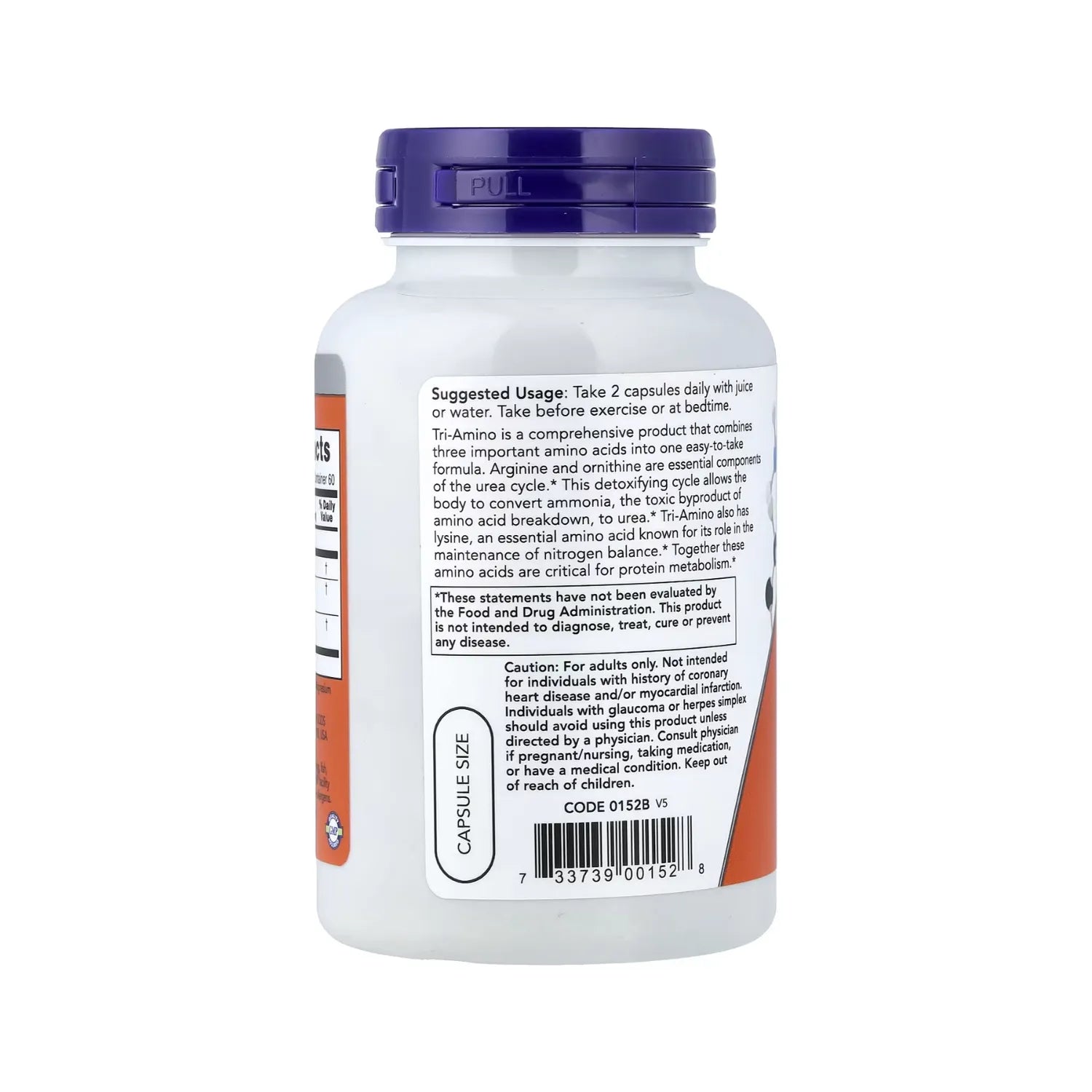 NOW FOODS TRI-AMINO 120 CAPULAS SFN