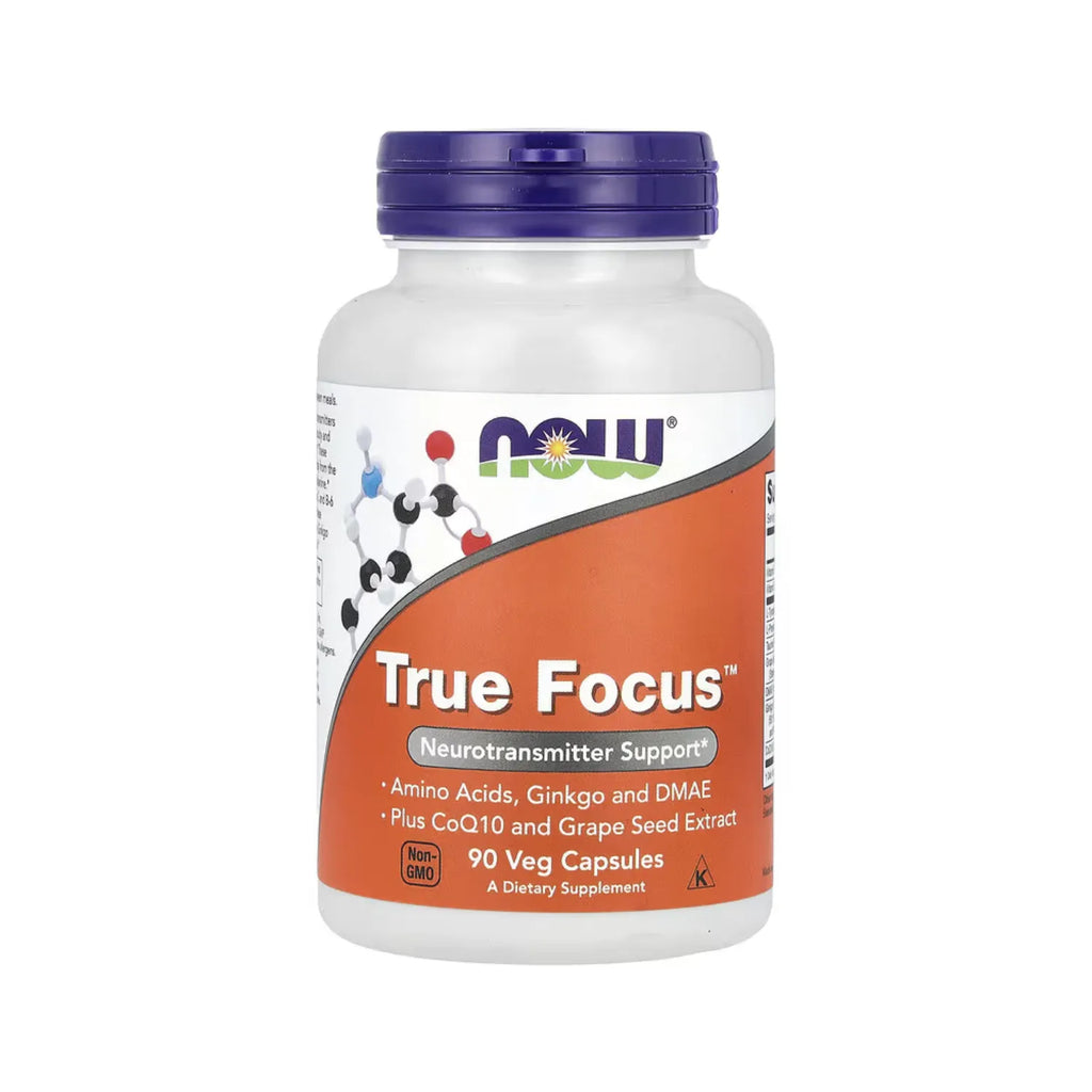 NOW FOODS TRUE FOCUS 90 CAPSULAS VEGETALES SFN