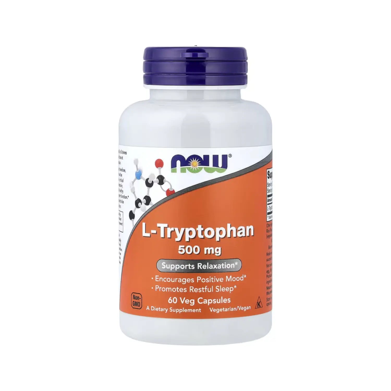 NOW FOODS L-TRIPTOFANO 60 CAPSULAS SFN