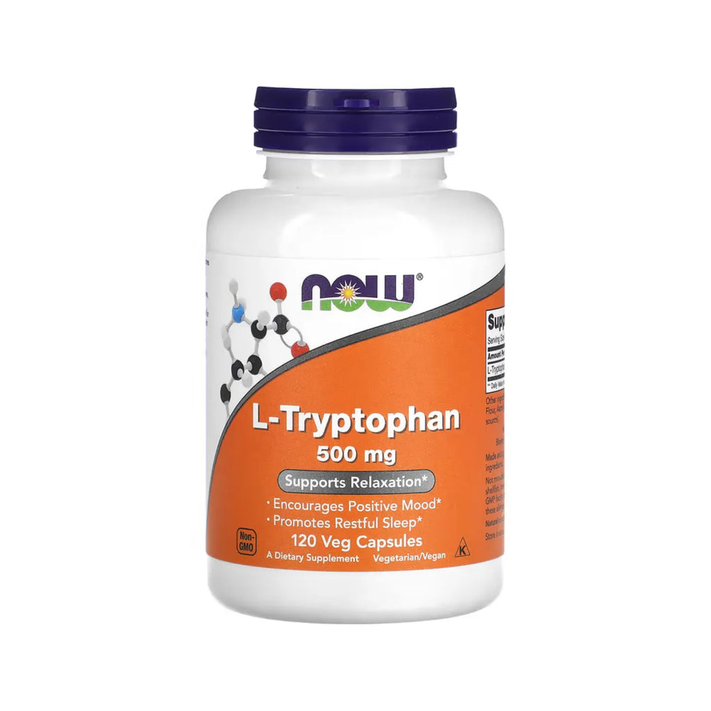 NOW FOODS L-TRIPTÓFANO 500 MG 120 CAPSULAS SFN
