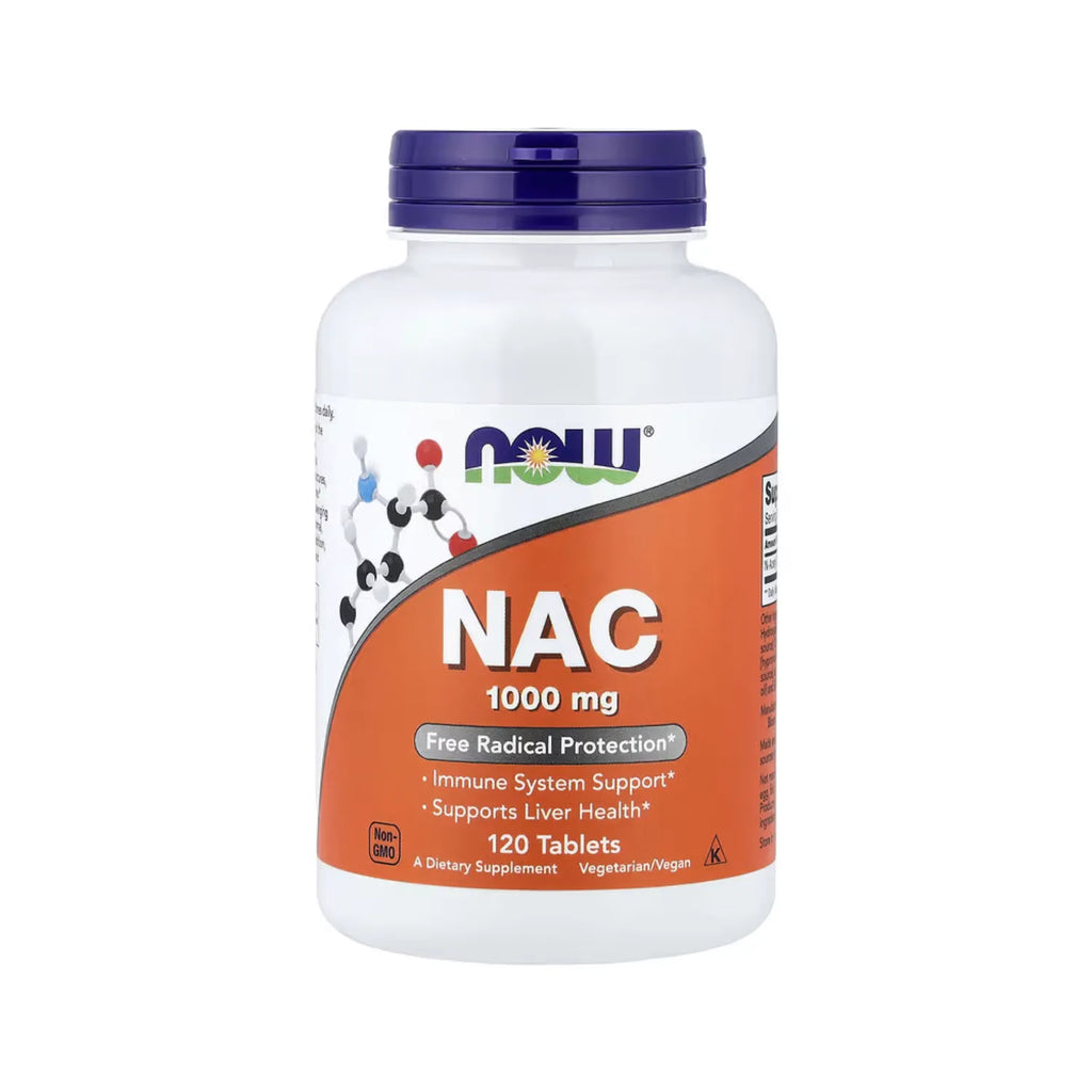 NOW FOODS NAC N-ACETIL-CISTEINA 1000 MG SFN