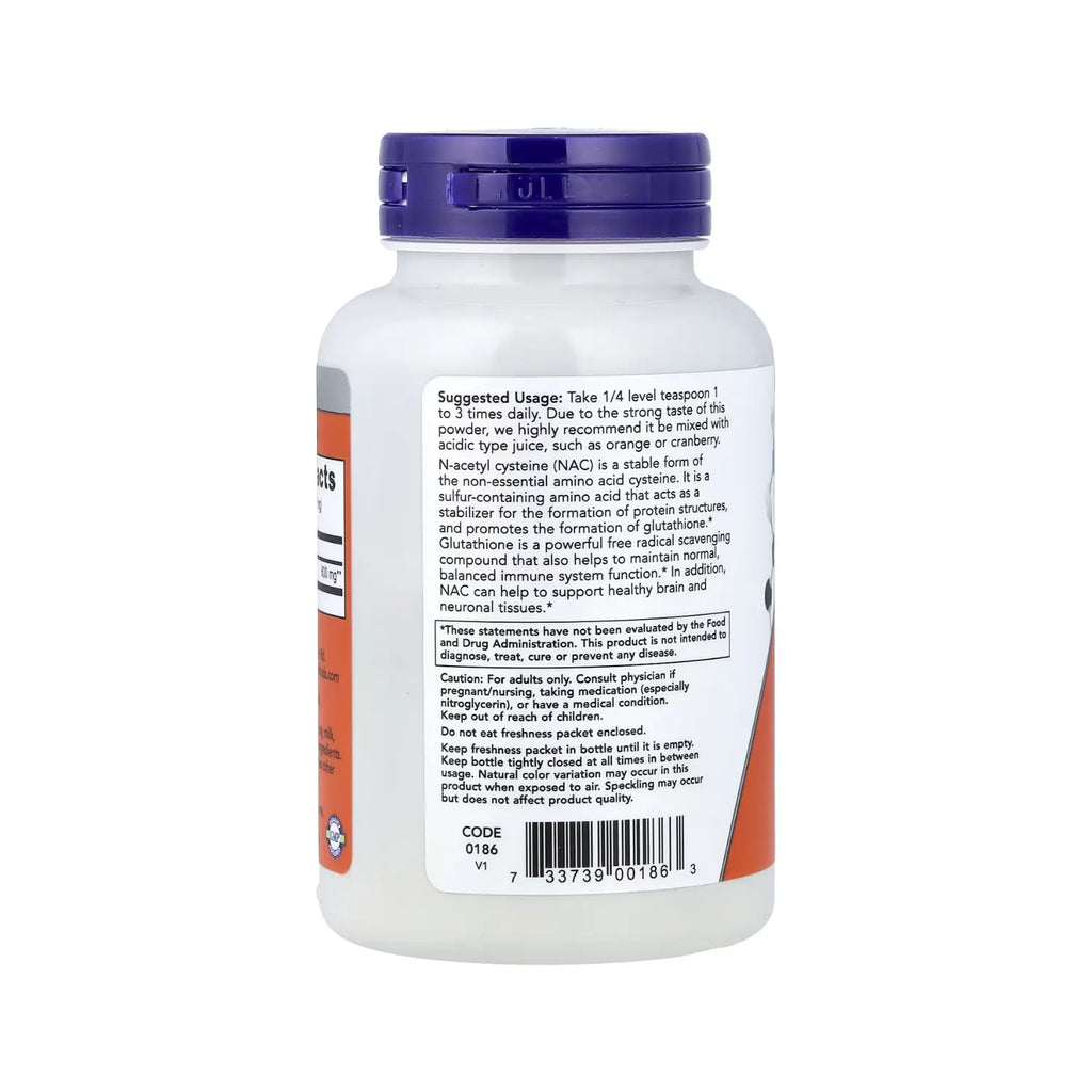 NOW Foods, NAC Pure Powder, 4 oz (113 g)