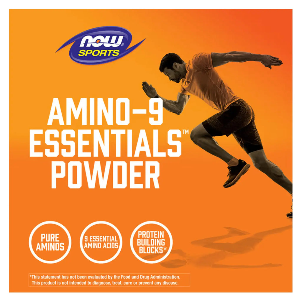 NOW Foods, Deportes, 9 aminoácidos esenciales en polvo, 11,64 oz (330 g) SFN