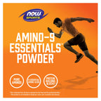 NOW Foods, Deportes, 9 aminoácidos esenciales en polvo, 11,64 oz (330 g) SFN