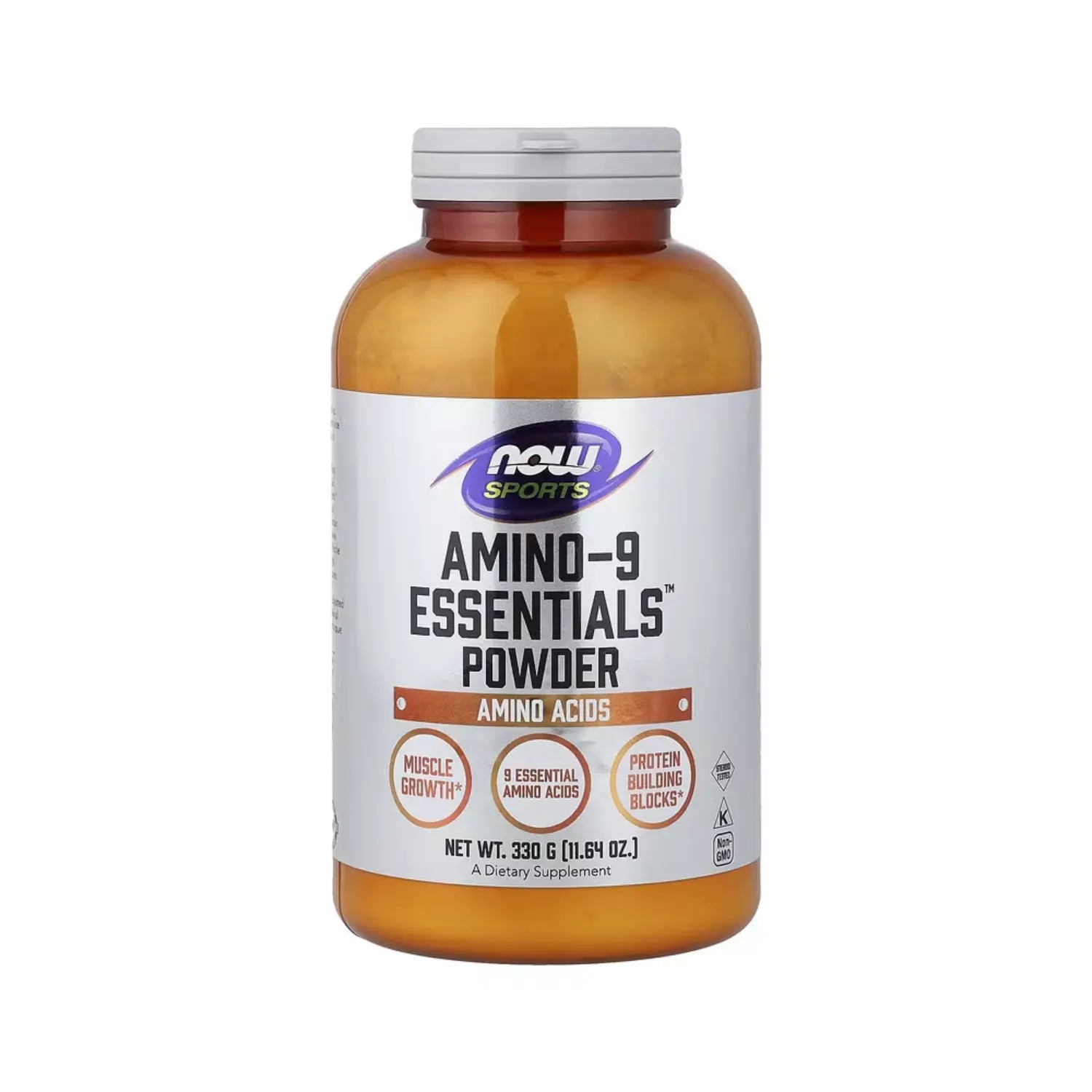 NOW Foods, Deportes, 9 aminoácidos esenciales en polvo, 11,64 oz (330 g) SFN