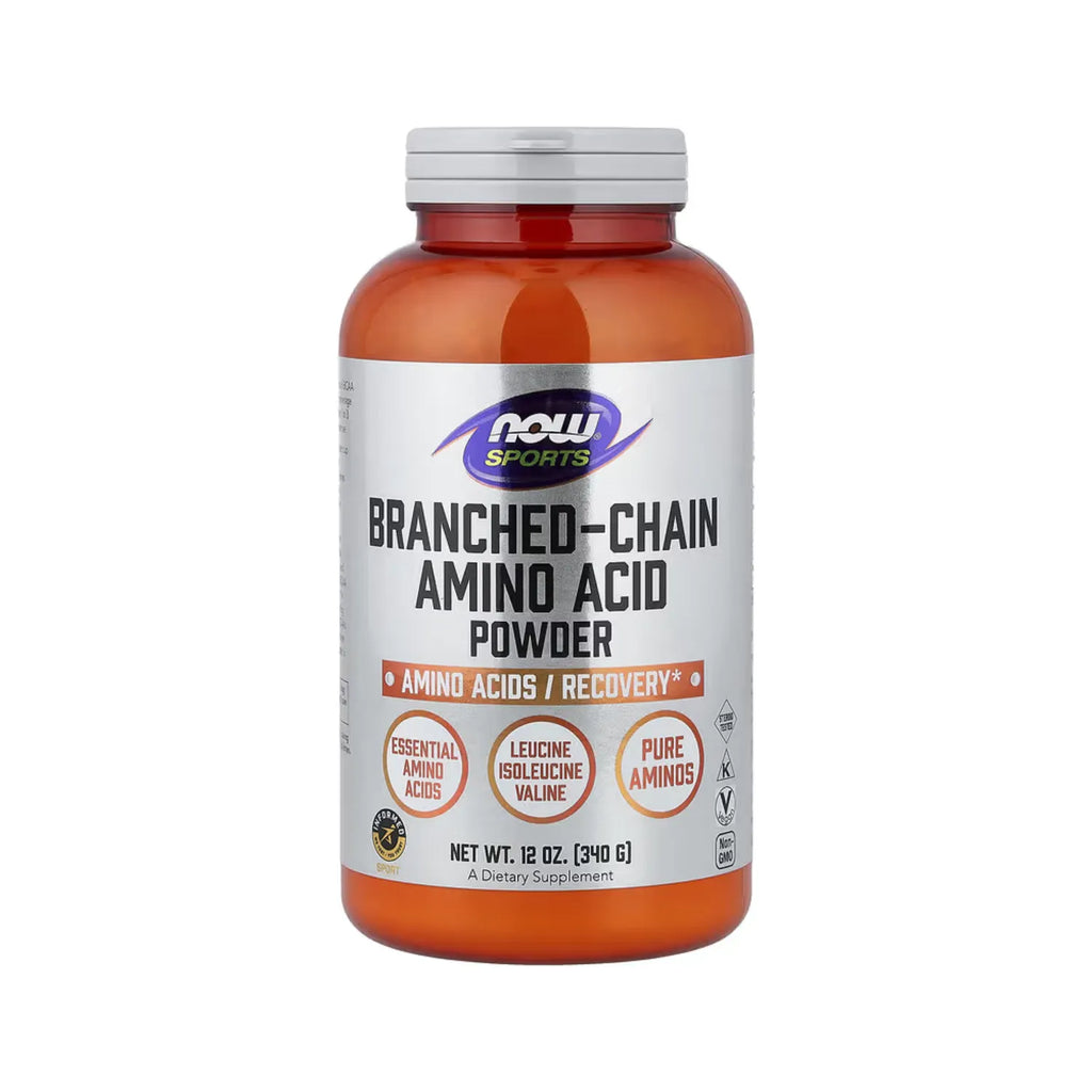 NOW SPORTS POLVO DE AMINOÁCIDOS CADENA RAMIFICADA 340G SFN