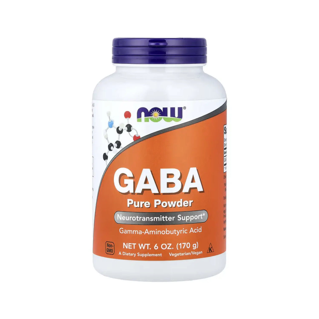 NOW Foods, GABA, Polvo Puro, 6 oz (170 g) sfn