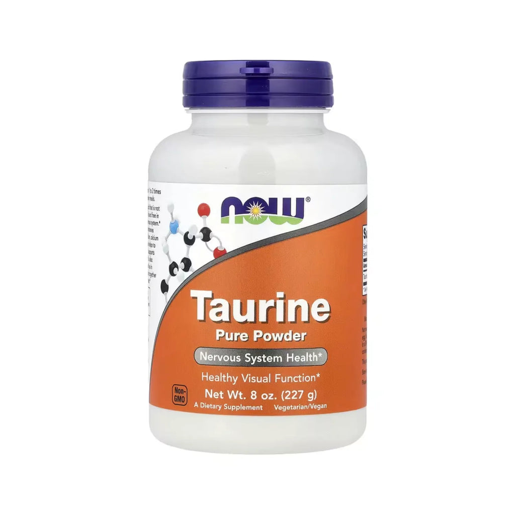 NOW FOODS, TAURINA PURA EN POLVO, 227 G (8 OZ) SFN