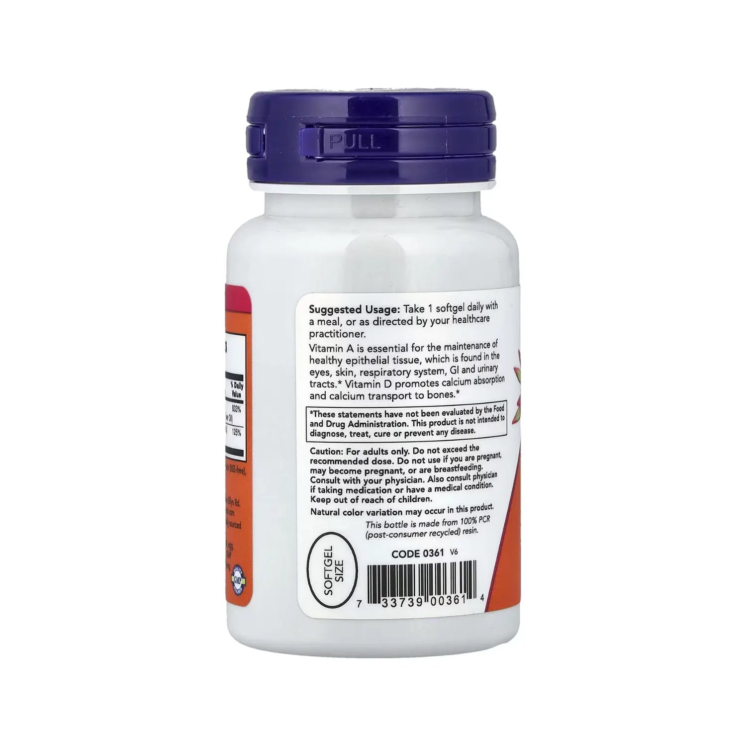 NOW Foods, Ultra A y D3, 100 cápsulas blandas sfn