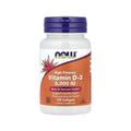 NOW FOODS VITAMINA D3 ALTA POTENCIA 120 SOFTGELS 5000 UI SFN