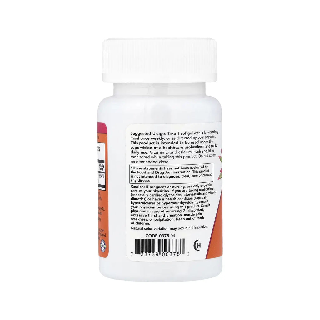NOW FOODS VITAMIN D-3, 50,000 IU, 50 SOFTGELS SFN