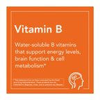 NOW Foods, Vitamina B50, 250 comprimidos sfn