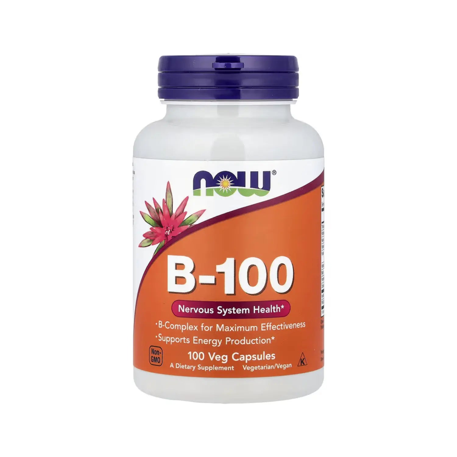 NOW FOODS VITAMINA B-100, 100 VCAPS SFN