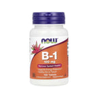 NOW FOODS VITAMINA B-1 TIAMINA SISTEMA NERVIOSO 100TABS