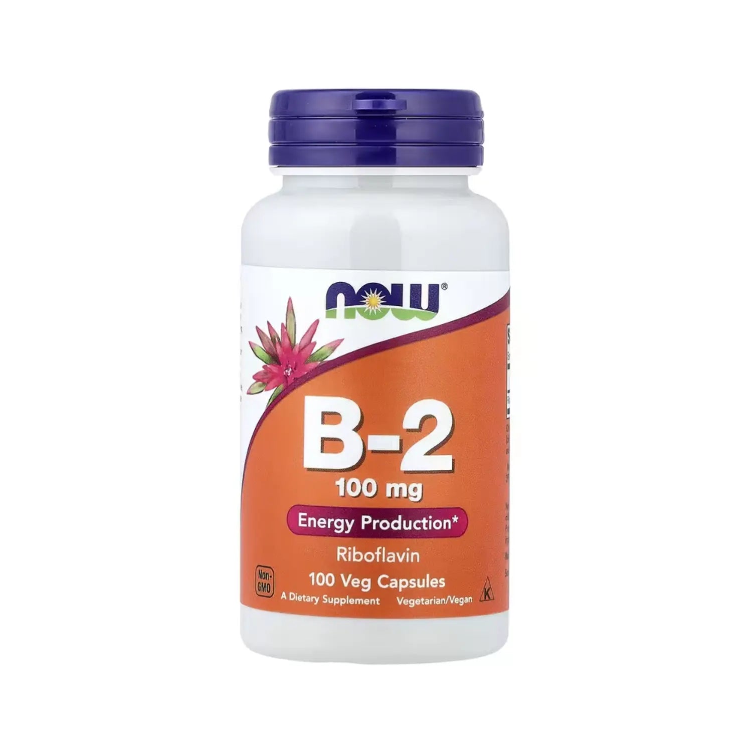 NOW FOODS VITAMINA B2 100 MG 100 VEGCAPS SFN
