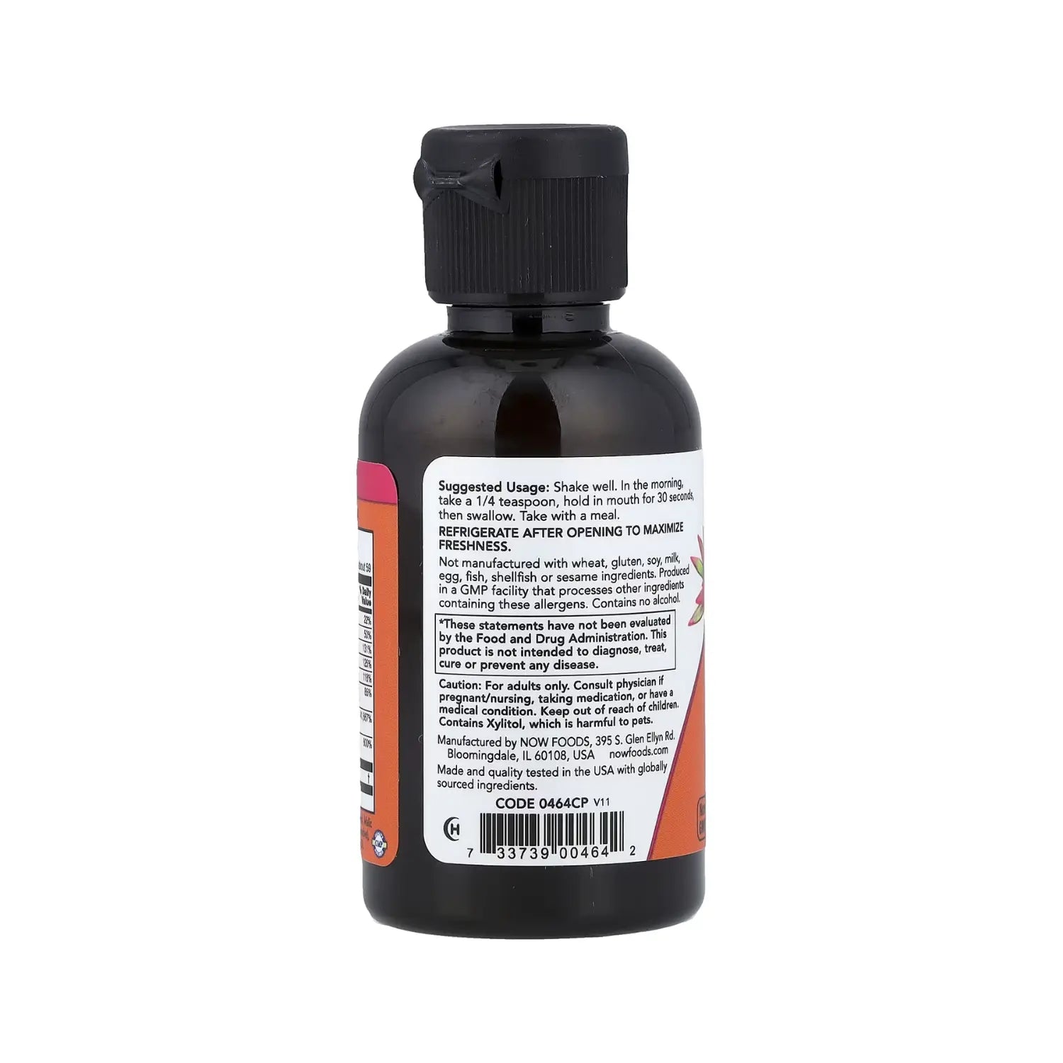 NOW FOODS B-12 LIQUID B-COMPLEX 2 OZ
