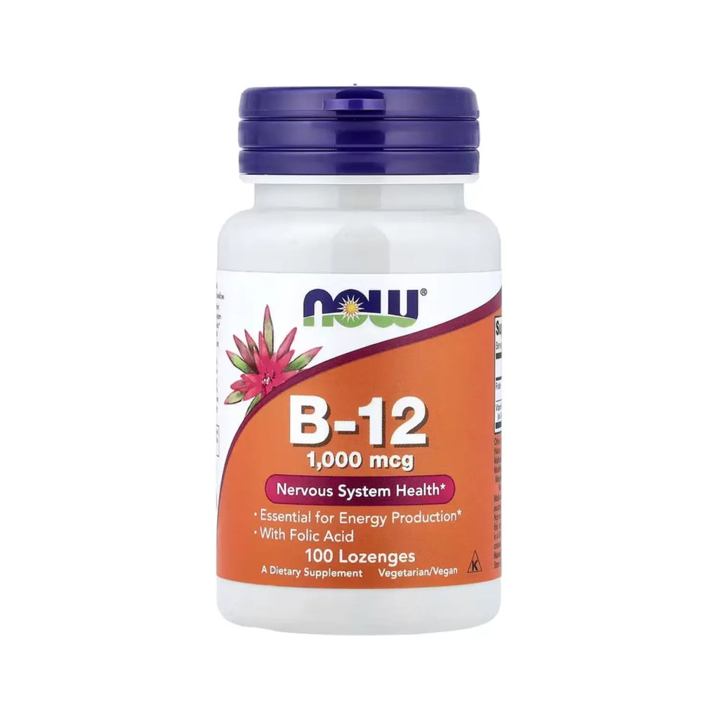NOW Foods, B-12, 1000 mcg, 100 pastillas sfn