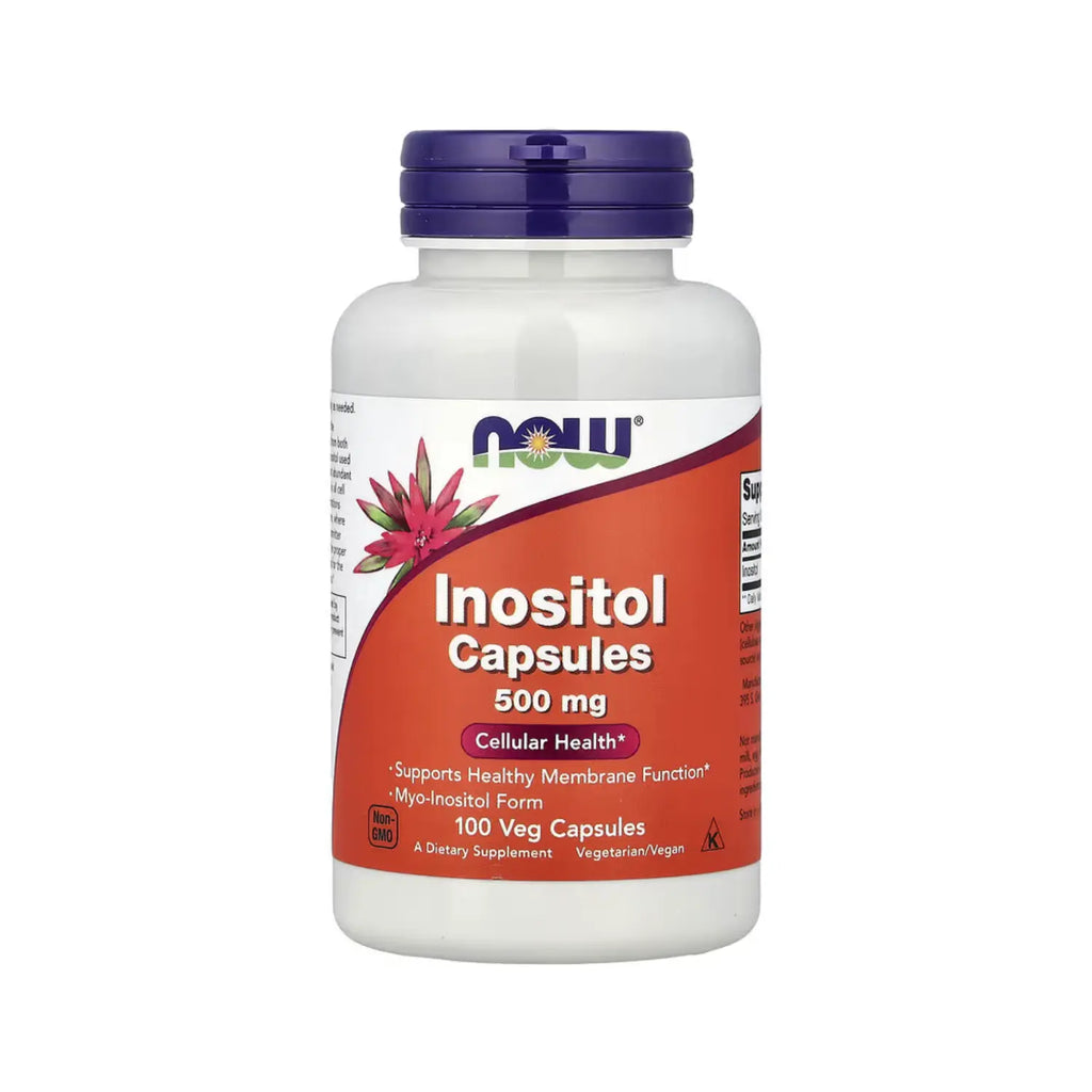 NOW FOODS INOSITOL 500 MG 100VEGCAPS SALUD CELULAR SFN
