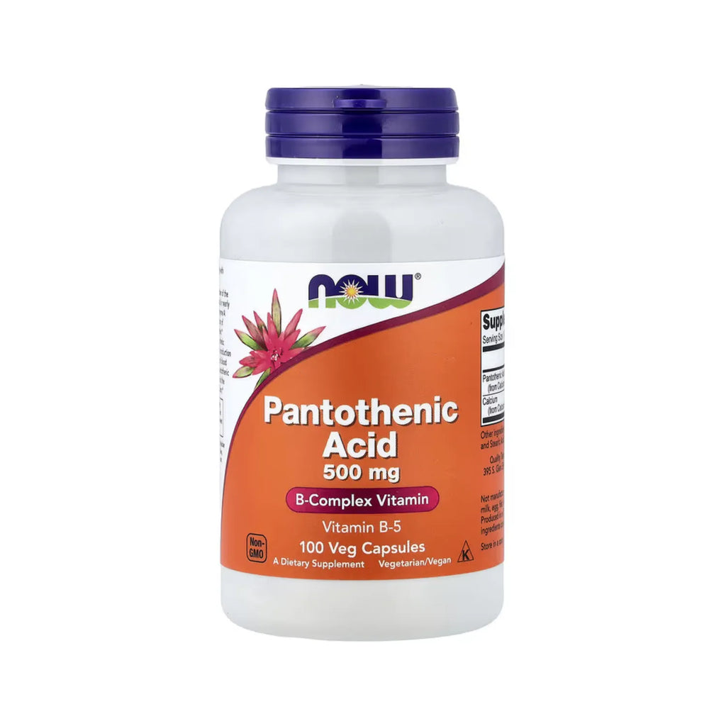 NOW FOODS ACIDO PANTOTENICO 500MG 100VEGCAPS SFN