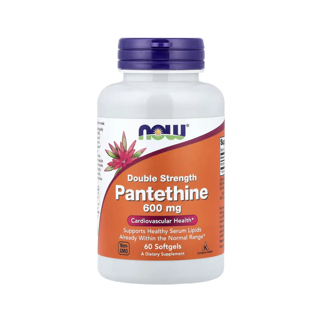NOW FOODS PANTETINA 600MG 60 SOFTCAPS SFN