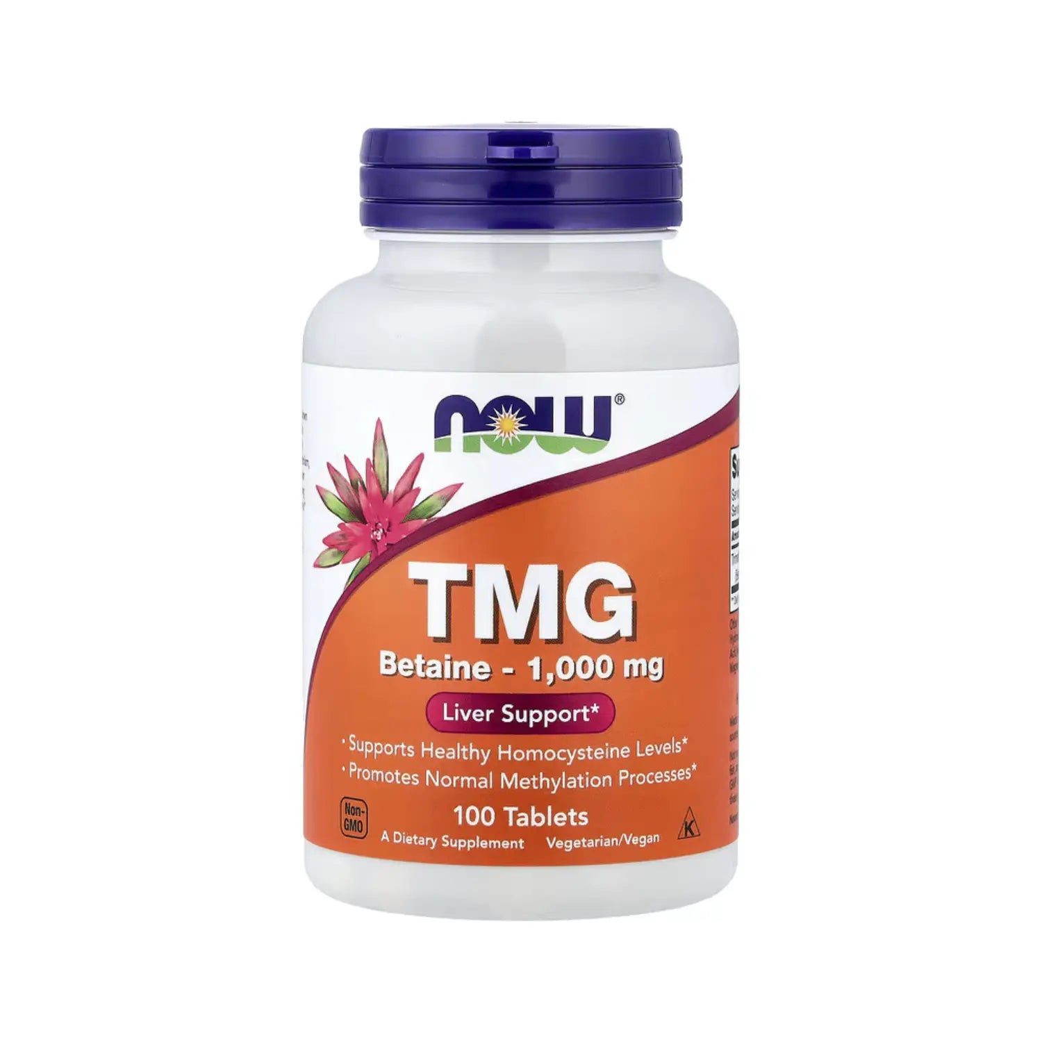 NOW FOODS TMG 1000 MG, 100 COMPRIMIDOS SFN
