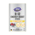NOW FOODS B-12 ENERGY BOOST CON 12 STICKS DE 60 G SFN