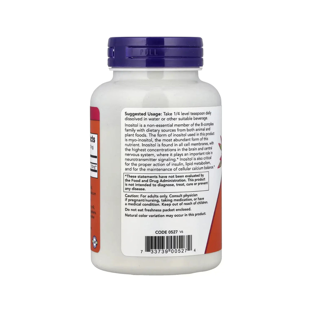 NOW Foods, Inositol en polvo, 113 g (4 oz) sfn