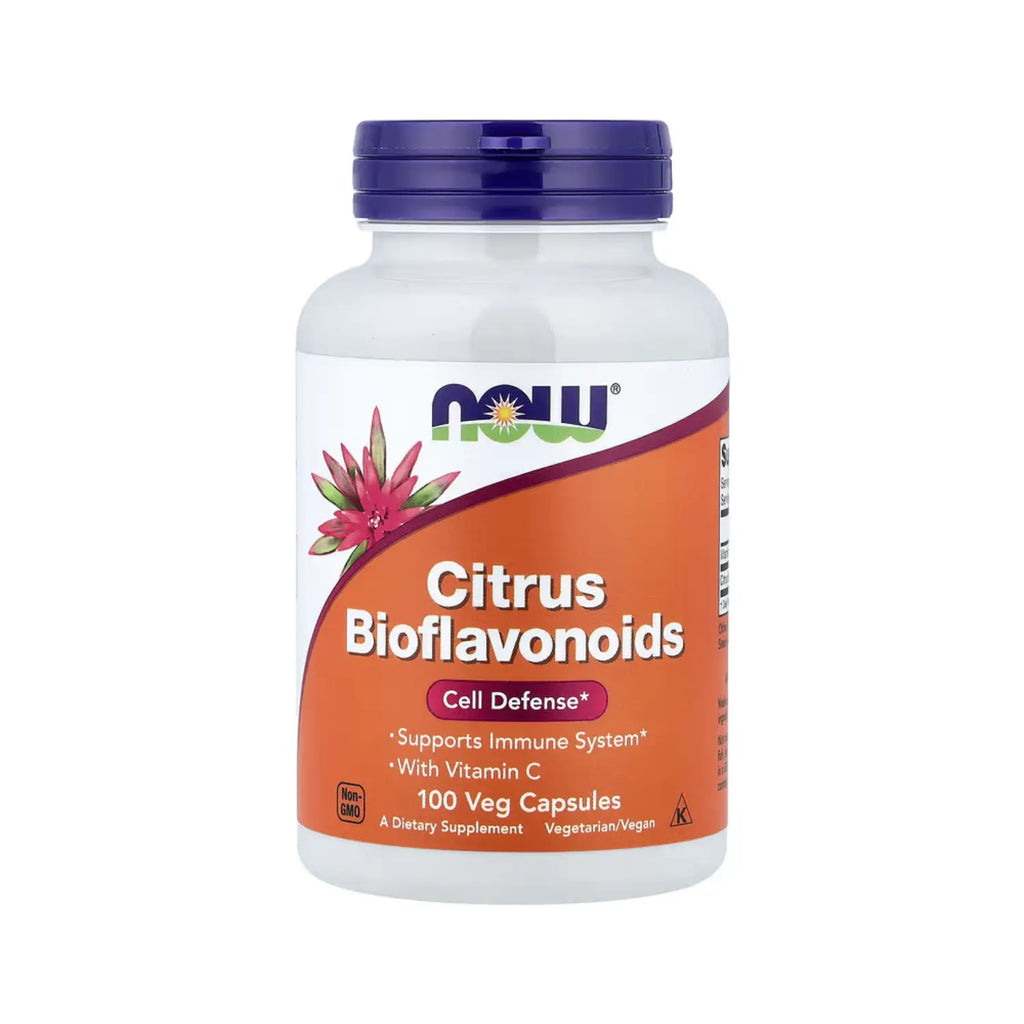 NOW Foods, Bioflavonoides cítricos 100 cápsulas vegetales sfn