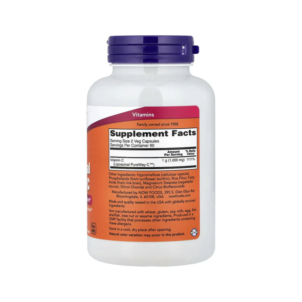 NOW FOODS LIPOSOMAL VITAMIN C 120 VCAPS