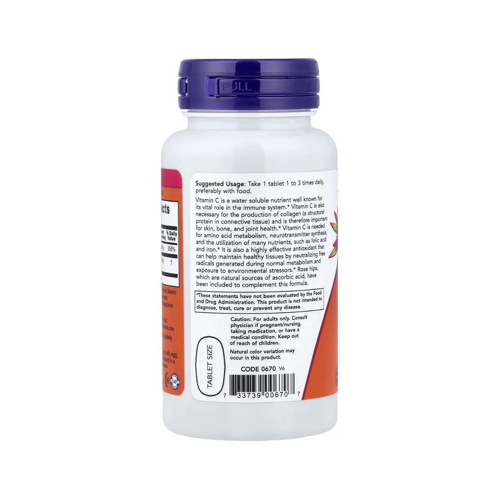 NOW FOODS C-500 RH 100 TABS SFN