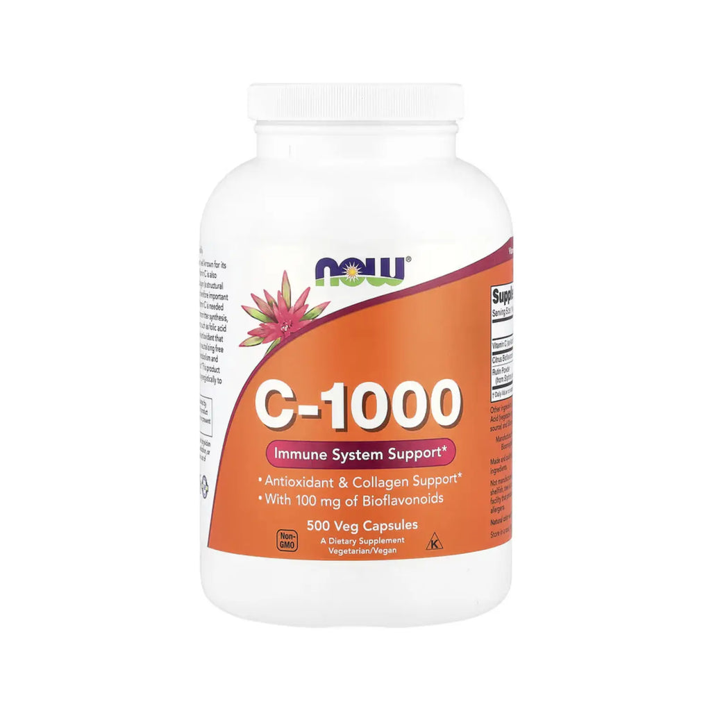 NOW Foods, C-1000, 500 cápsulas vegetales sfn