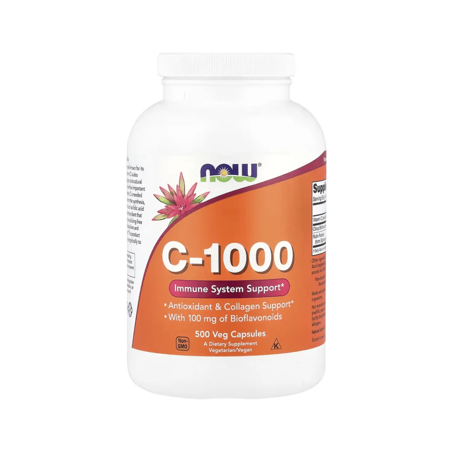 NOW Foods, C-1000, 500 cápsulas vegetales sfn