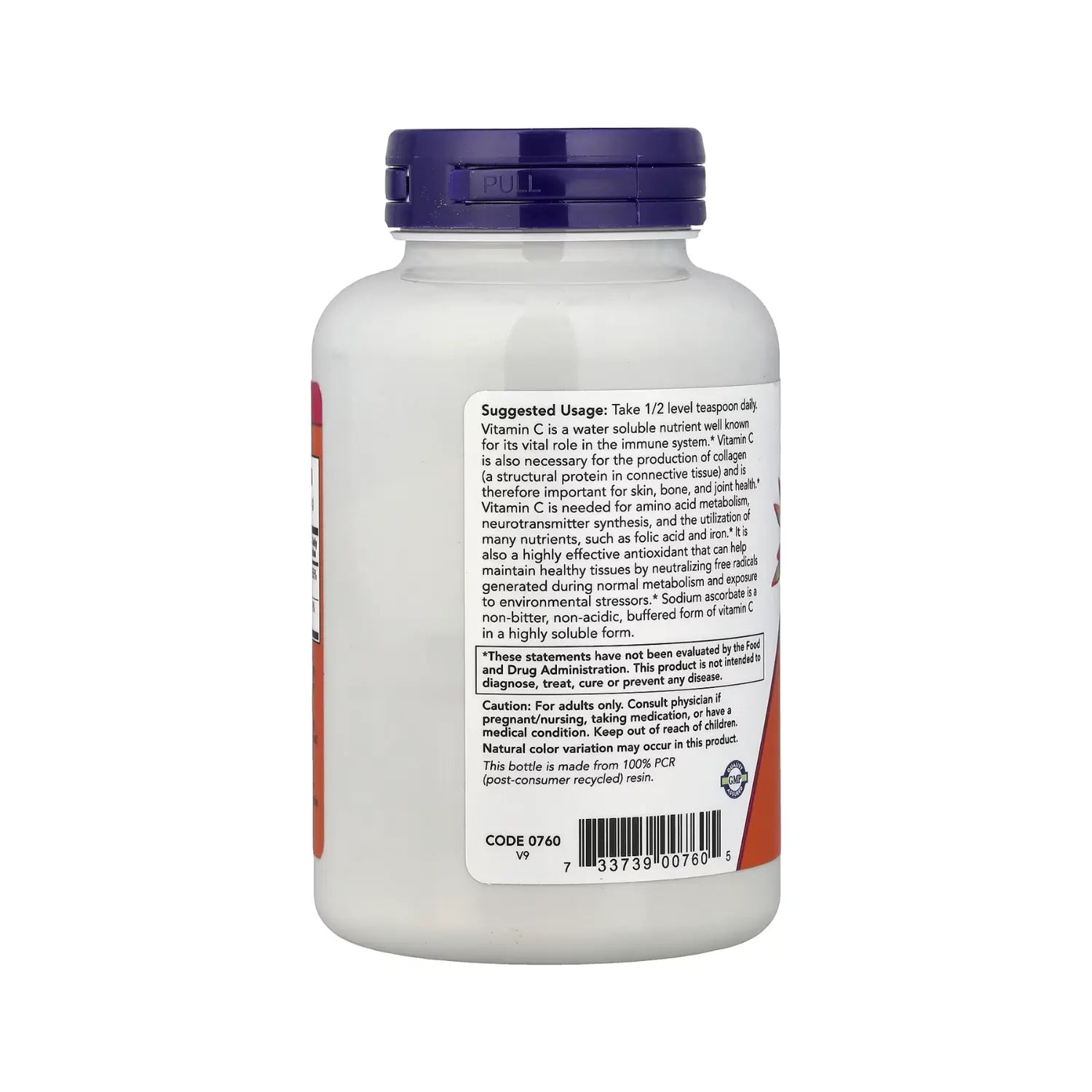 NOW FOODS ASCORBATO DE SODIO 8 OZ SFN