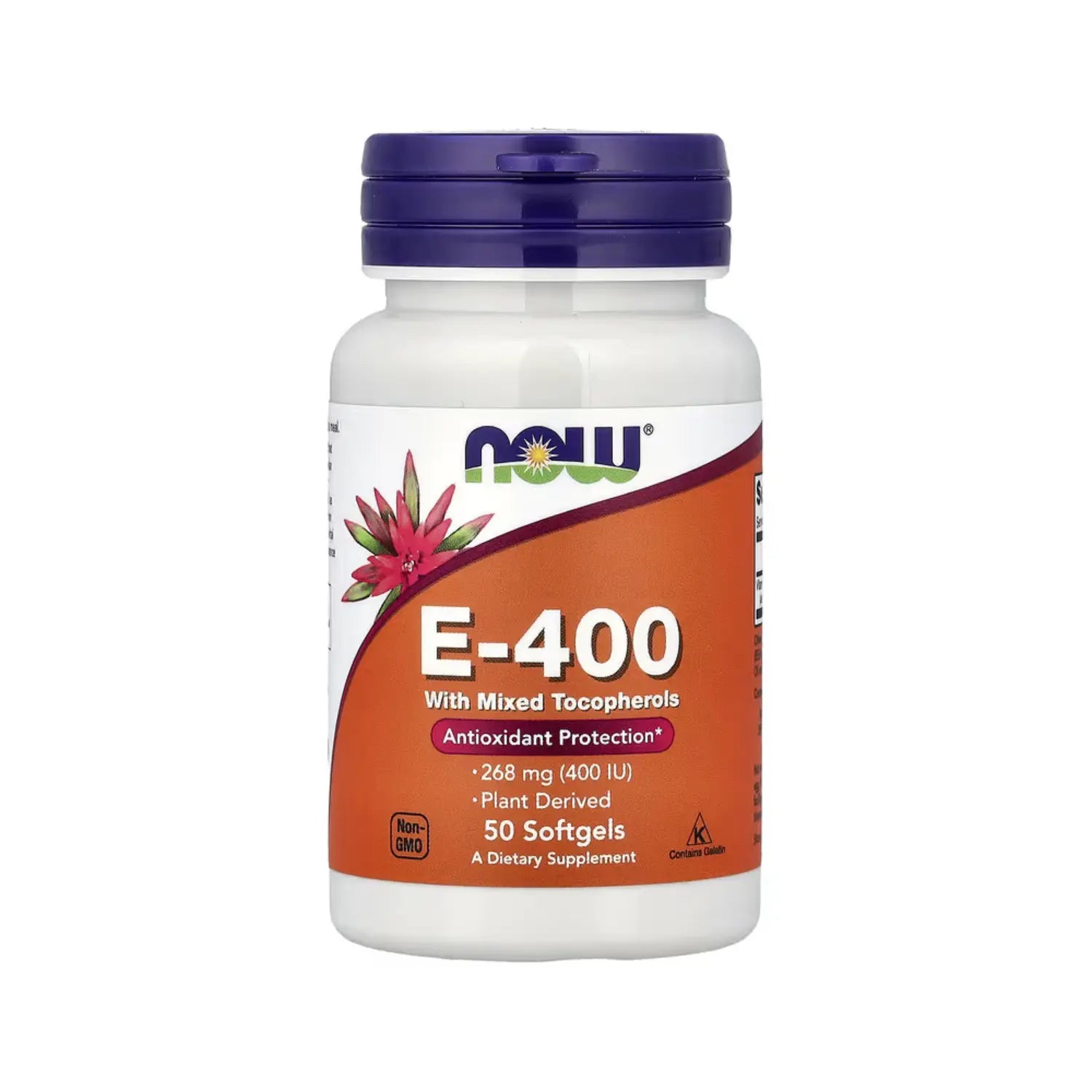NOW FOODS VITAMINA E-400IU TOCOFEROLES MIXTOS 50SOFTGELS SFN