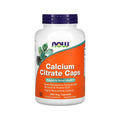 NOW Foods, Cápsulas de citrato de calcio, 240 cápsulas vegetales sfn