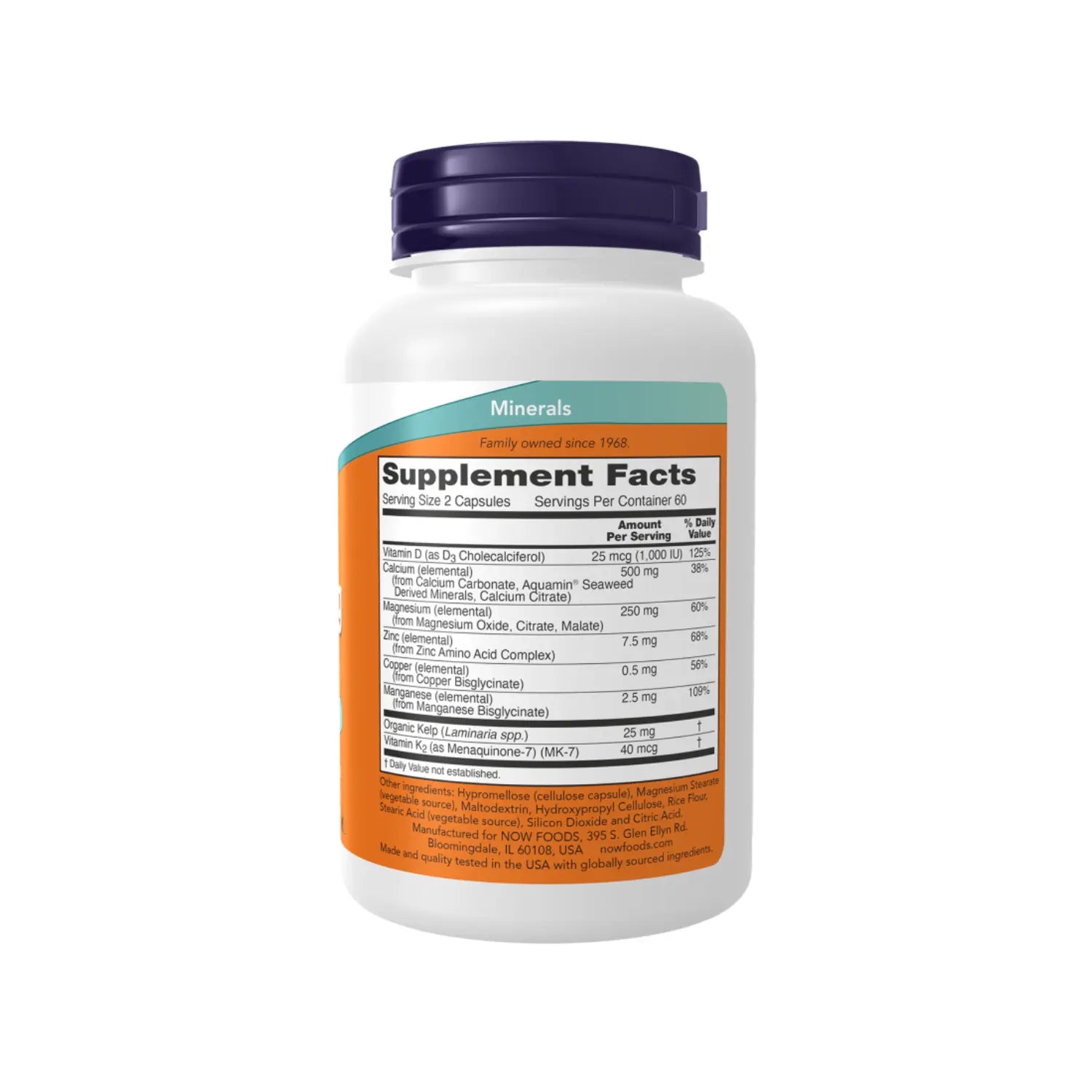 NOW FOODS CAL- MAG CAPS 120 VCAPS