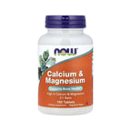 NOW Foods, Calcio y magnesio`` 100 comprimidos sfn